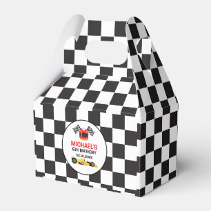 Para Regalos Car Racing Birthday Caja de regalo