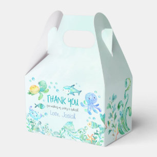 Para Regalos Chapoteo debajo de la caja del favor del