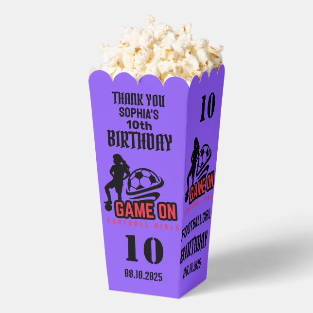 Para Regalos Chica jugador de fútbol, Chica de fútbol caja de f (apareció)