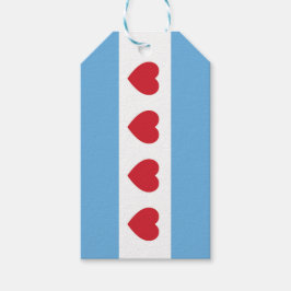 Para Regalos Chicago Love | Etiquetas de regalo