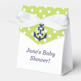 Para Regalos ¡Chico Náutico Tema Caja Baby Shower Favor!