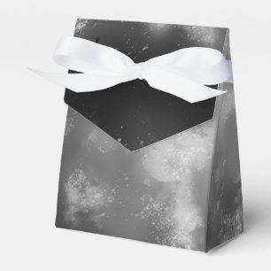 Para Regalos Cielo nocturno estrellado Monocromo caja de favore