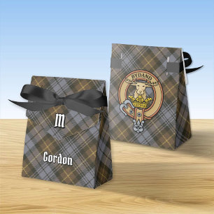 Para Regalos Clan Gordon Escudo por caja de Favor de Tartán Wea