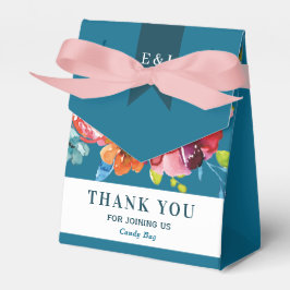 Para Regalos Colorida caja de Favor de la Boda de Verano Brilla