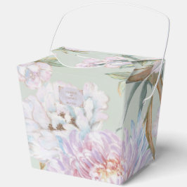 Para Regalos Colorida caja de favores de bodas de vintage