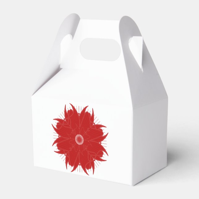 Para Regalos Colorida caja de favoritas de rosette (Reverso)