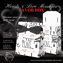 Para Regalos Corazones y mensajes de amor caja favorita