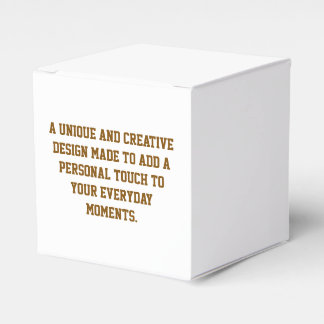 Para Regalos Crea tu propia caja de favores
