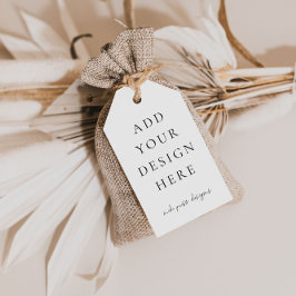 Para Regalos Crear etiquetas de regalo en blanco