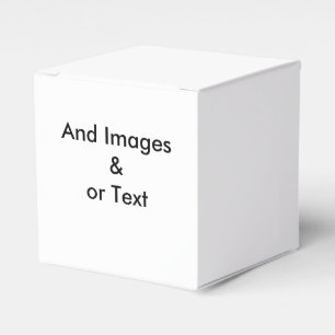 Para Regalos Cree su propia caja del favor