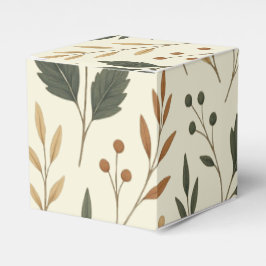 Para Regalos Crema de mantequilla deja caja de favor de cubo