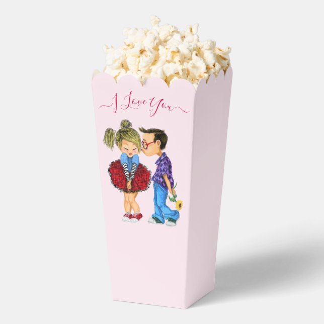 Para Regalos Cuidada caja de palomitas de maíz con texto - Te a (apareció)