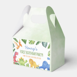 Para Regalos Cute Dinosaurios Caja de Favor de Cumpleaños