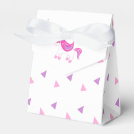 Para Regalos Cute unicornio Chica de cumpleaños caja de favores
