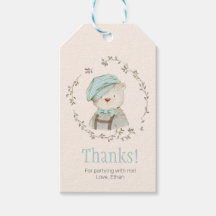 Cute Vintage Cumpleaños Gracias etiquetas | Etique