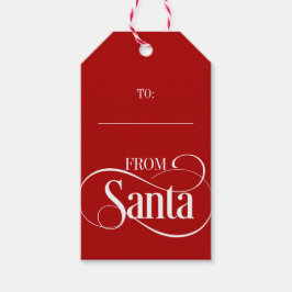 Para Regalos De las etiquetas de regalo navideño de los Navidad