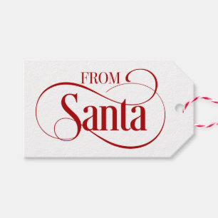 Para Regalos De las etiquetas de regalo navideño de los Navidad