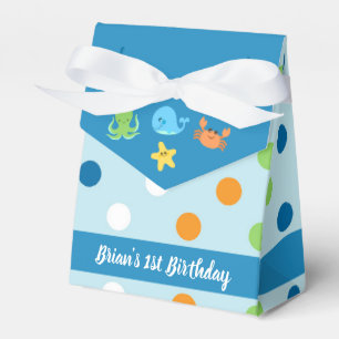 Para Regalos Debajo de la caja del favor de la ballena del mar