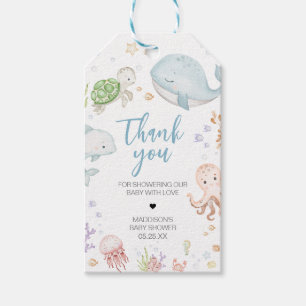 Para Regalos Debajo Del Mar Etiquetas Baby Shower Favor
