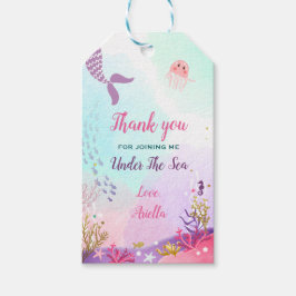 Para Regalos Debajo del mar Etiquetas Fiesta de cumpleaños de s