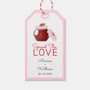 Para Regalos Difundir El Amor La Jam De Las Fresas Etiquetas