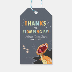 Para Regalos Dinosaur Favor Etiquetas Dinosaurio Baby Shower Bo