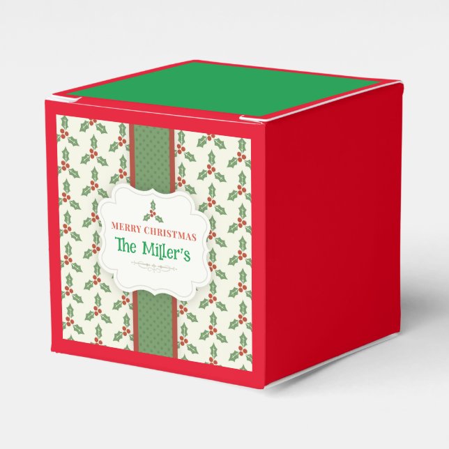 Para Regalos ¡DIVERTIDO! Caja de regalo de navidades - Personal (Costado Anverso)