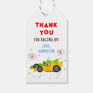 Para Regalos Dos Rápidos Etiquetas de Agradecimiento de Cumplea