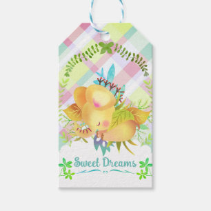 Para Regalos Dulces sueños Elephant Baby Gift Etiquetas
