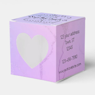 Para Regalos Ejemplo Melt de cera Favor Corazón Caja