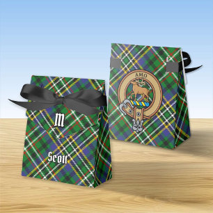 Para Regalos El clan Scott Escudo por la caja verde de favores