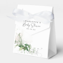 Para Regalos Elegante verde caja Baby Shower Favor