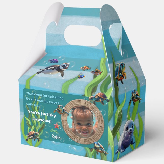 Para Regalos Eres una caja de favores Gable Turtle-y increíble (Anverso)