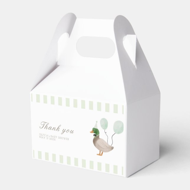 Para Regalos Etiqueta de la caja de favores (Front Side)