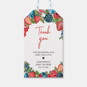 Para Regalos Etiquetas Baby Shower Favor A Berry Sweet