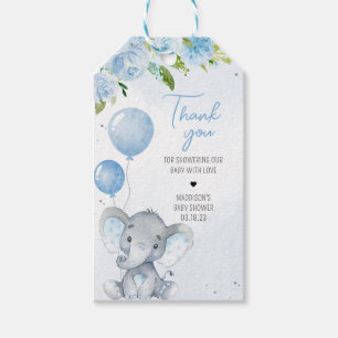Para Regalos Etiquetas Baby Shower Favorita del Elefante Azul