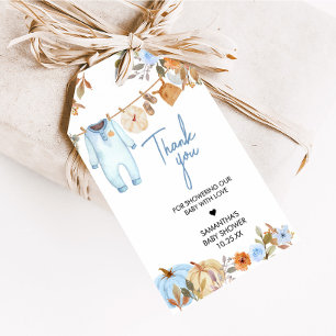 Para Regalos Etiquetas Baby Shower Favorito de la Calabaza Flor