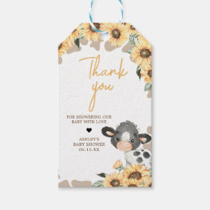 Para Regalos Etiquetas Baby Shower Favorito de la vaca sagrada