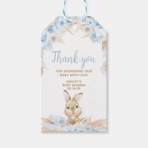 Para Regalos Etiquetas Baby Shower Favorito de los conejitos az