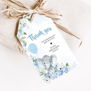 Para Regalos Etiquetas Baby Shower Favorito de los Elefantes Az