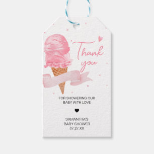 Para Regalos Etiquetas Baby Shower Favorito Ice Cream