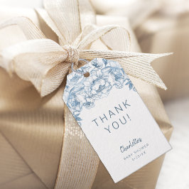 Para Regalos Etiquetas de agradecimiento de baby shower Dusty B