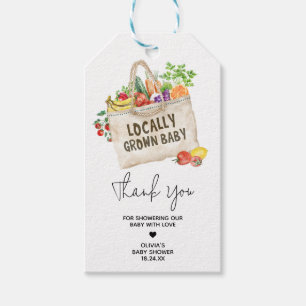 Para Regalos Etiquetas de Baby Shower favoritas de crecimiento