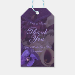 Para Regalos Etiquetas de Boda floral imperial