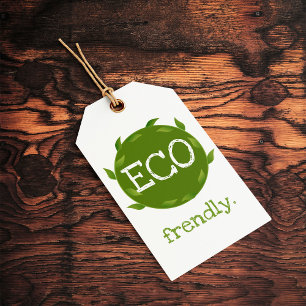 Para Regalos Etiquetas de colgador de empaque ecológico