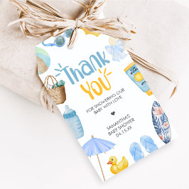 Para Regalos Etiquetas de Favor de Baby Shower de Verano Splish
