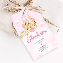 Etiquetas de Favor de Cumpleaños de Princesa