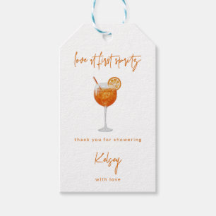 Para Regalos Etiquetas de Favor de Ducha Bridal Aperol Spritz