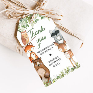 Para Regalos Etiquetas de Favor de Fiesta de Bebé Safari Animal