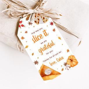 Para Regalos Etiquetas de Favor de Rebanada de Pastel de Calaba